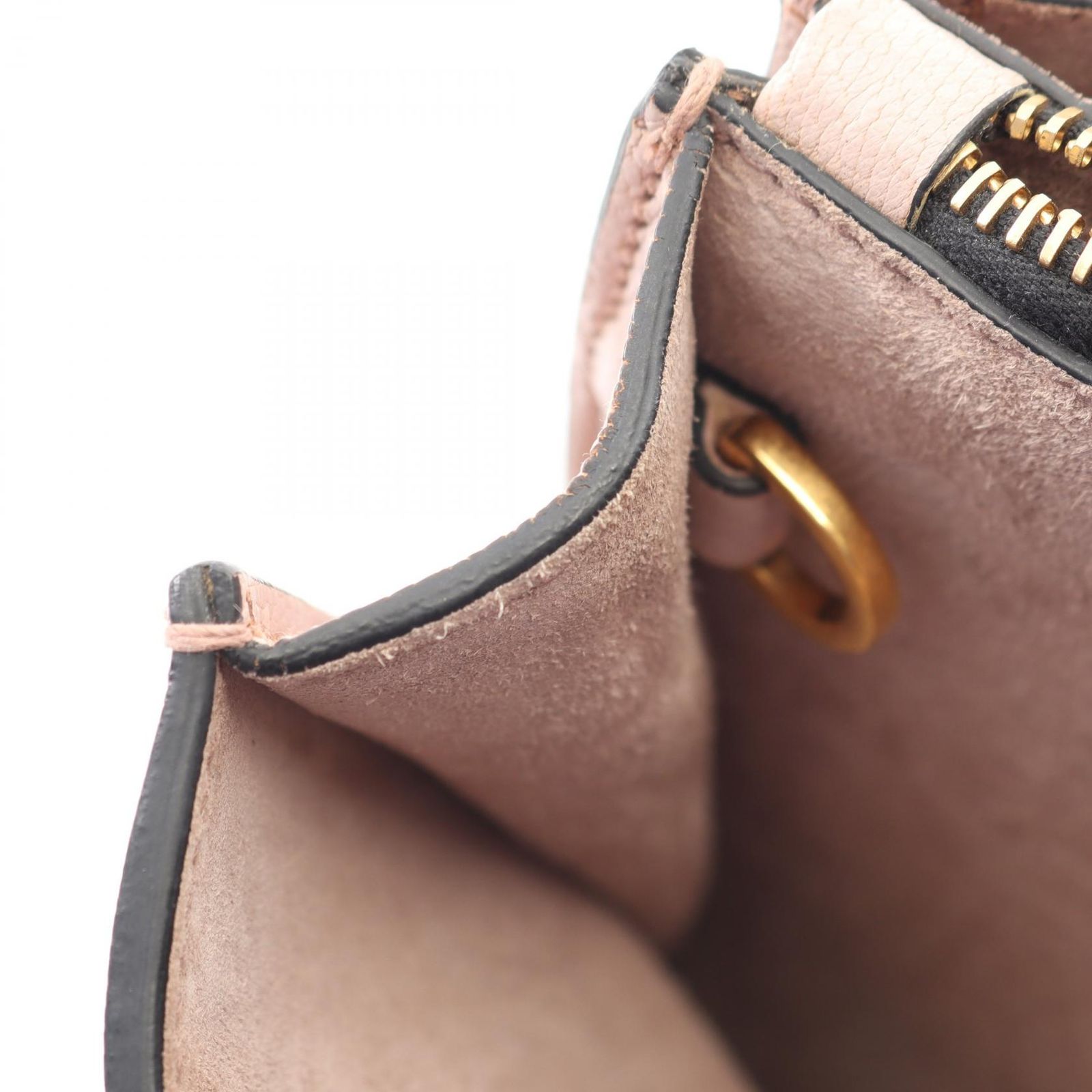 ミュウ ミュウ Miu Miu ハンドバッグ MADRAS マドラス 2WAY ピンク 