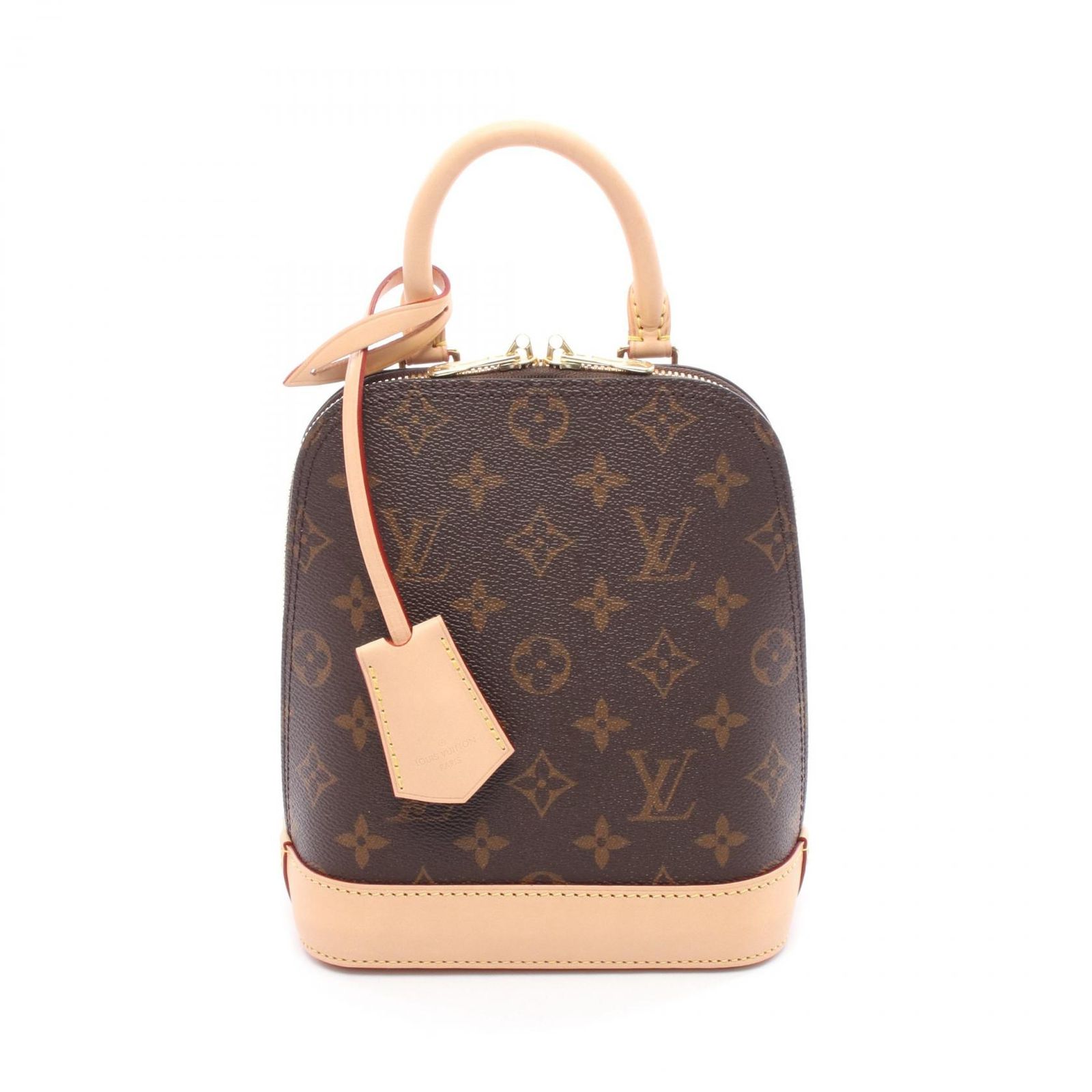 ルイ・ヴィトン LOUIS VUITTON リュックサック バックパック アルマ バックパック M47132 PVCコーティングキャンバス レザー アルマ・バックパック レディース Used A