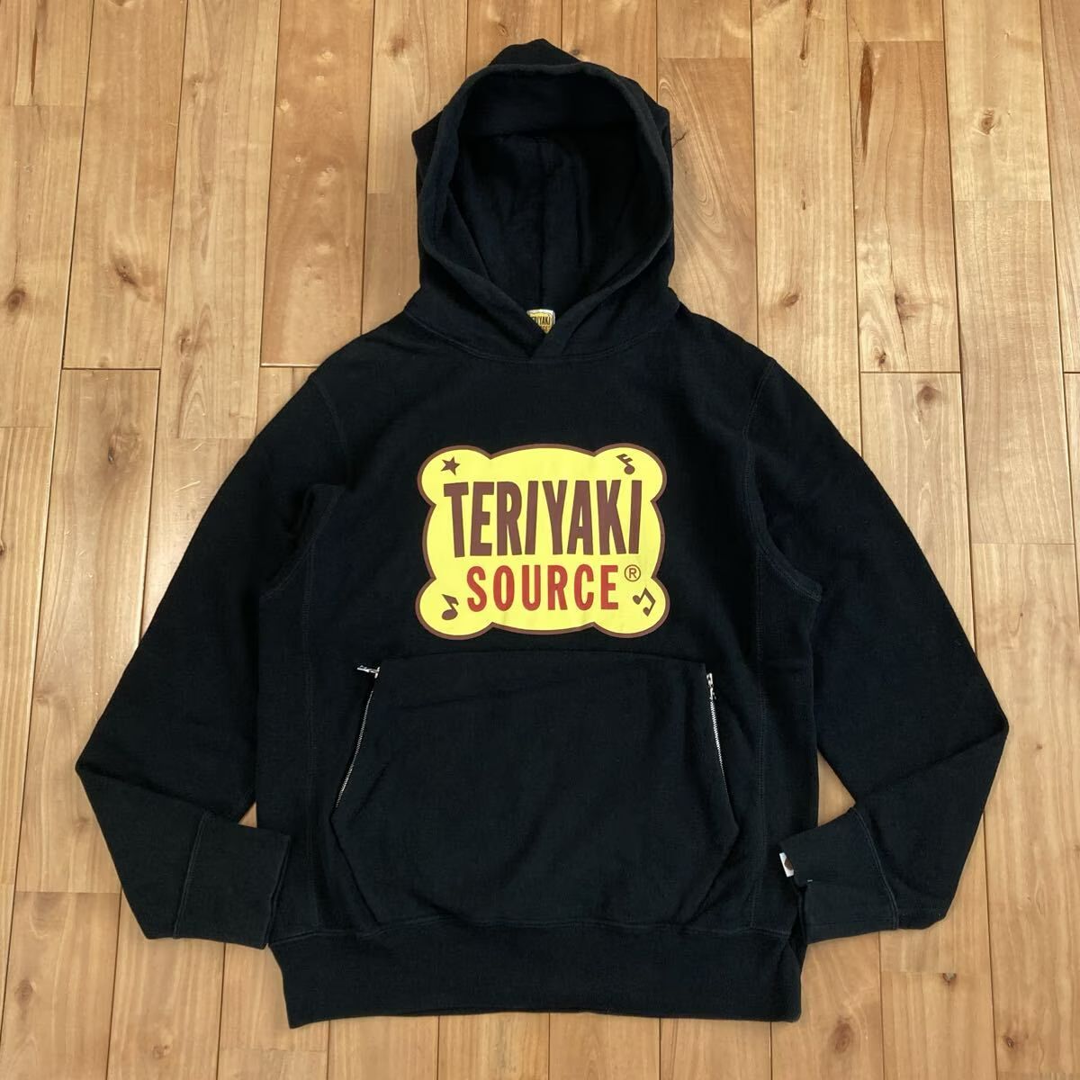 BAPE Teriyaki Boys Logo プルオーバー パーカー Sサイズ a bathing ape pullover hoodie エイプ ベイプ アベイシングエイプ NIGO y2al