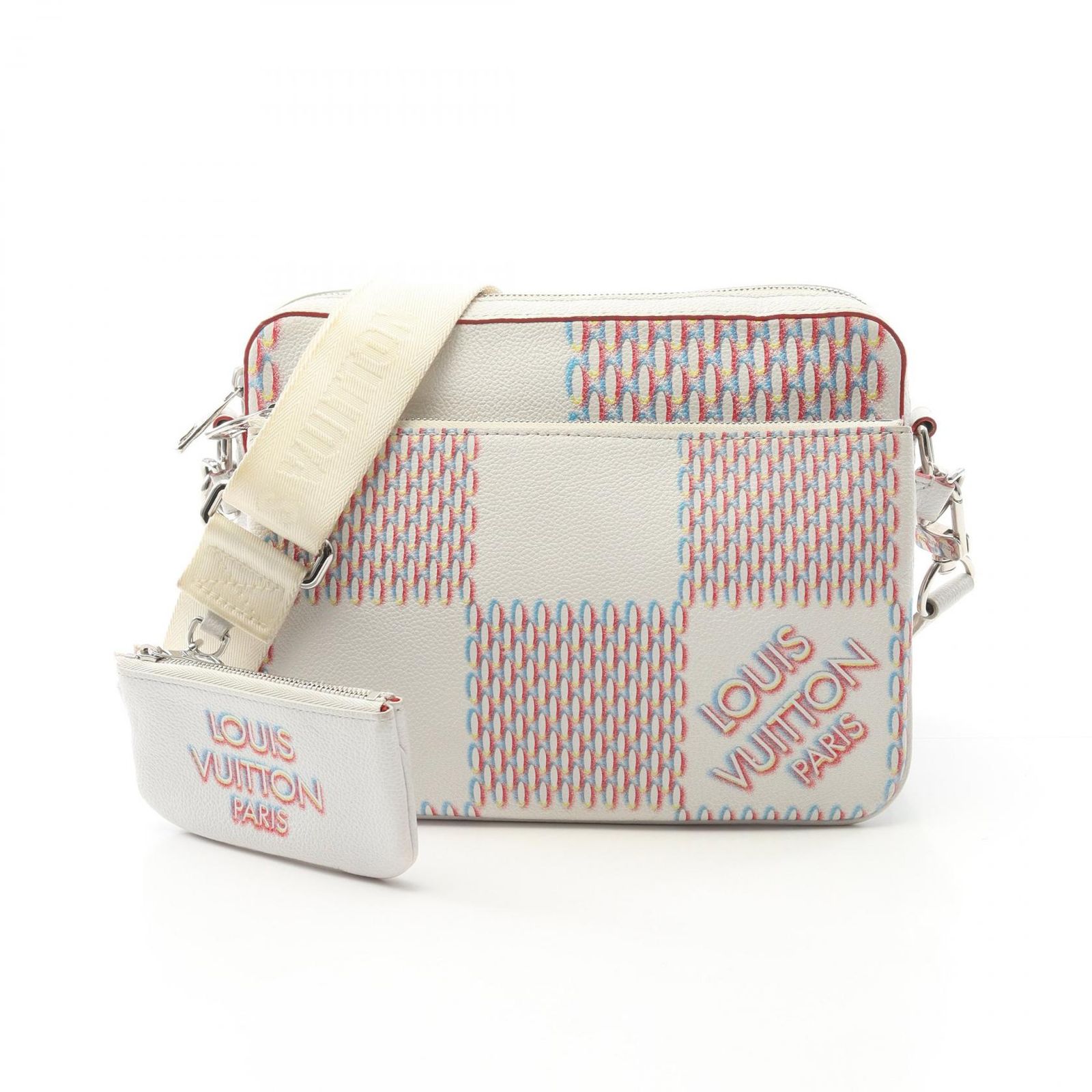 ルイ・ヴィトン LOUIS VUITTON ショルダーバッグ トリオ メッセンジャー M20665 レザー トリオ・メッセンジャー メンズ Used B