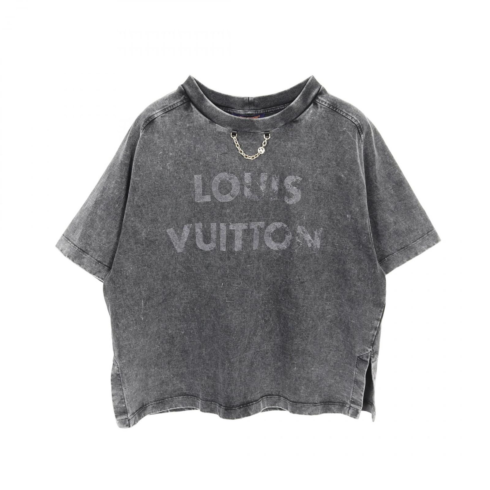 ルイ・ヴィトン LOUIS VUITTON カットソー ヴィンテージエフェクト コットン カットソー レディース Used A