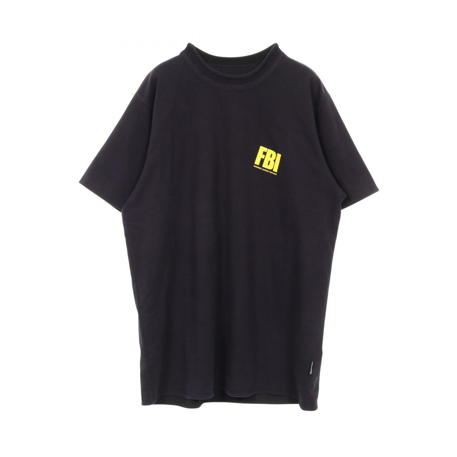 バレンシアガ BALENCIAGA カットソー タイガー コットン リバーシブルTシャツ メンズ Used A