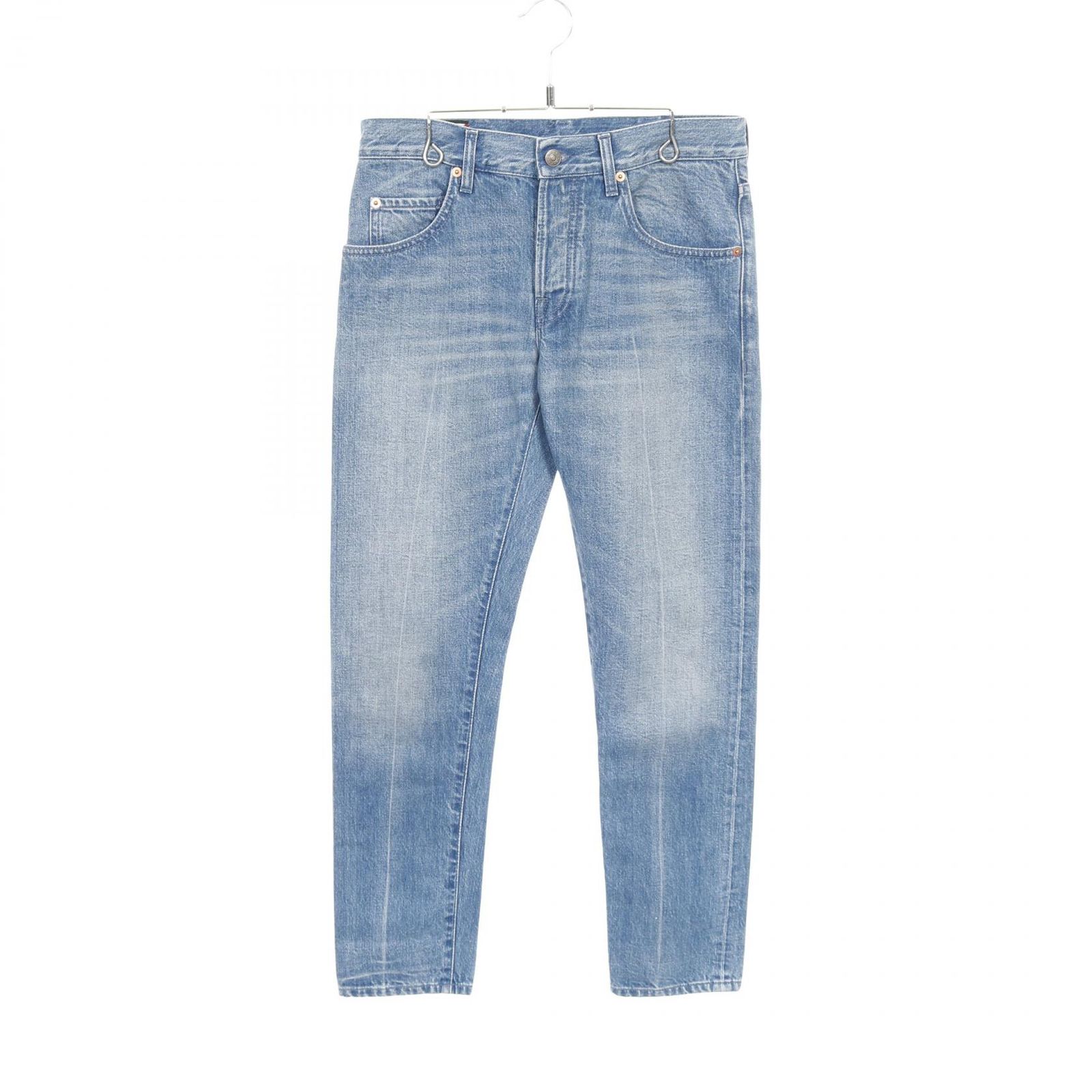 グッチ GUCCI デニムパンツ ブルー コットン 557960 デニムパンツ ブルー レディース Used A