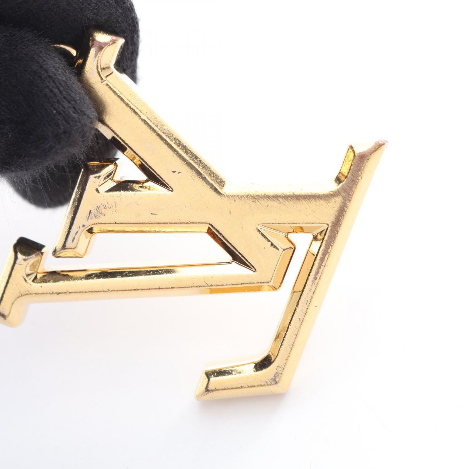 ルイ・ヴィトン LOUIS VUITTON キーホルダー ポルトクレ LV ファセット