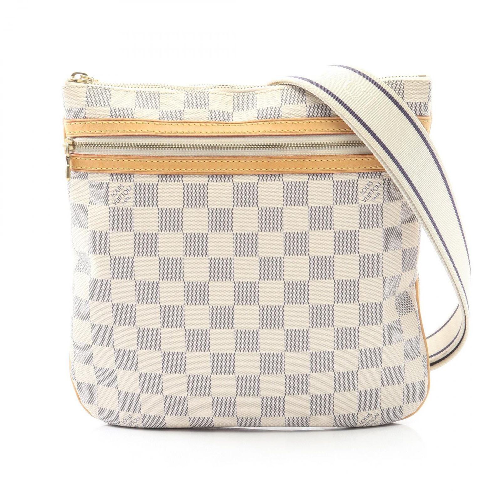 ルイ・ヴィトン LOUIS VUITTON ショルダーバッグ ポシェットボスフォール N51112 PVCコーティングキャンバス レザー ポシェット・ボスフォール レディース Used B