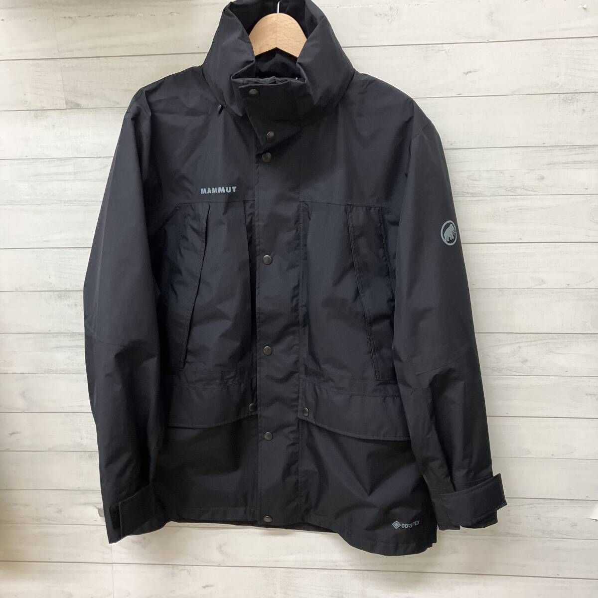 Mammut マムート ジャケット Obelisk Gore-Tex Zip-In HS Coat 1010-31670 メンズ Lサイズ ブラック タグ付き美品