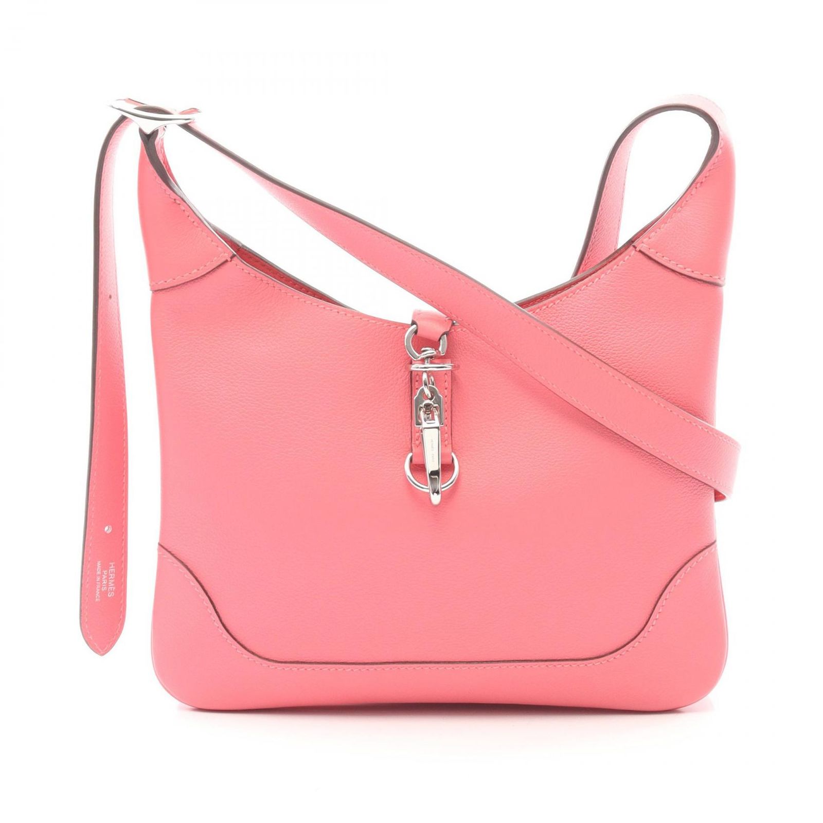 エルメス HERMES ショルダーバッグ トリム24 デュオ H079218CK8W ローズアザレ レザー トリム デュオ24 ローズアザレ レディース Used A 236,900円