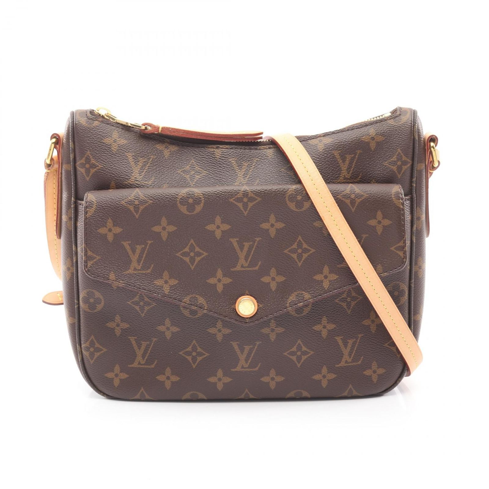 ルイ・ヴィトン LOUIS VUITTON ショルダーバッグ マビヨン M41679 PVCコーティングキャンバス レザー マビヨン レディース Used A