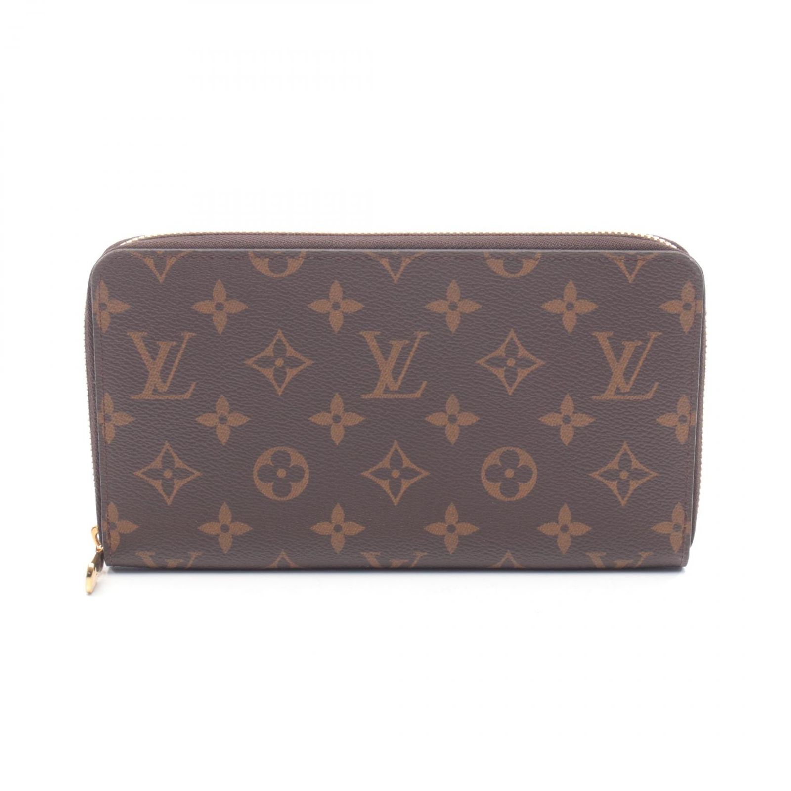 ルイ・ヴィトン LOUIS VUITTON ラウンド長財布 ジッピー オーガナイザー M62581 PVCコーティングキャンバス ジッピー・オーガナイザー ユニセックス Used A