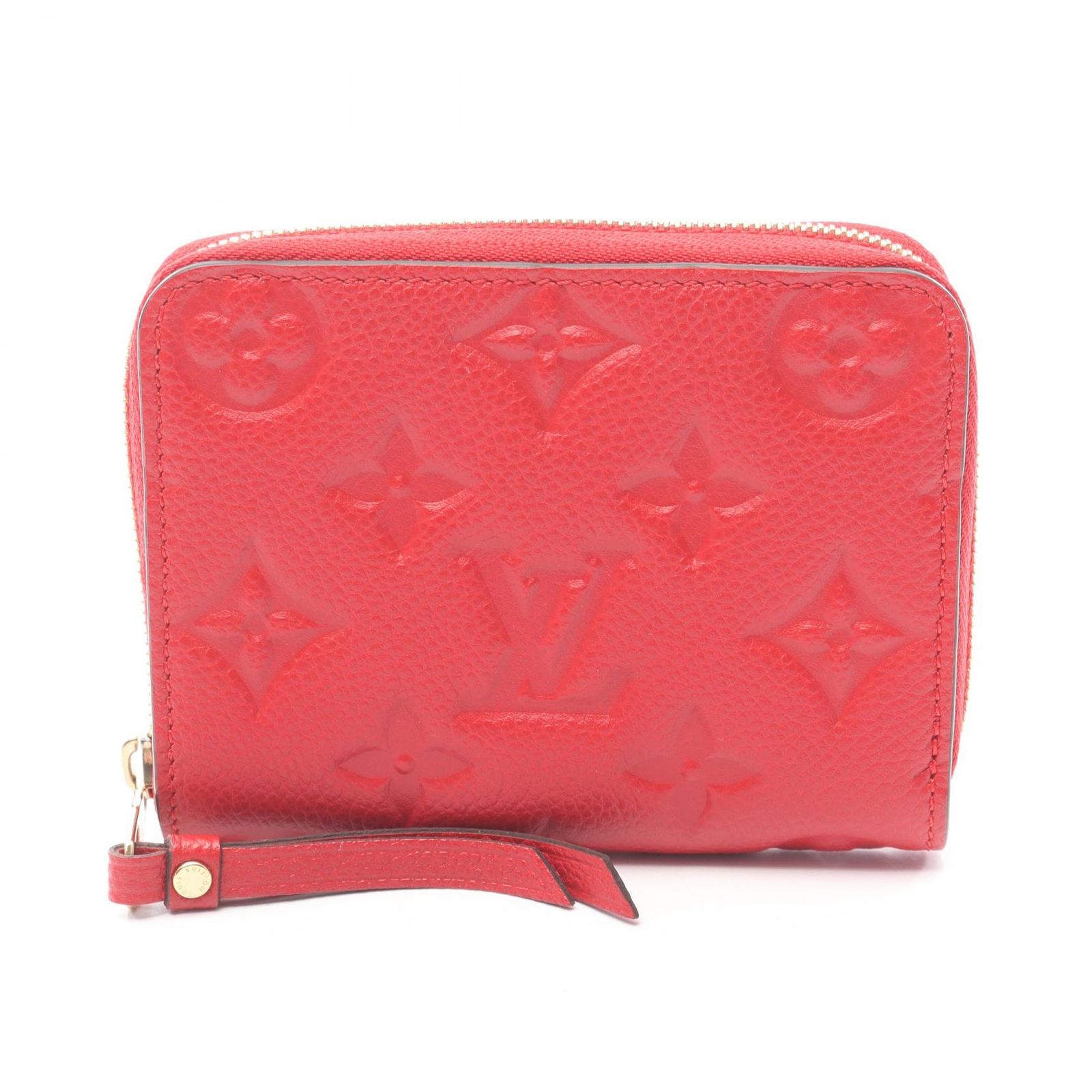 ルイ・ヴィトン LOUIS VUITTON コインケース ジッピーコインパース M60740 スリーズ レザー ジッピー・コインパース レディース Used A