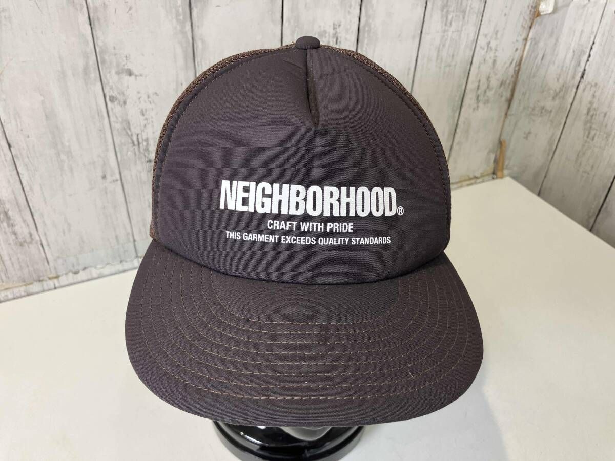 NEIGHBORHOOD ネイバーフッド OT . Mesh Cap 'Brown' ブラウン フリー