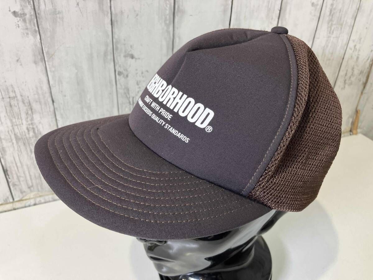 NEIGHBORHOOD ネイバーフッド OT . Mesh Cap 'Brown' ブラウン フリー