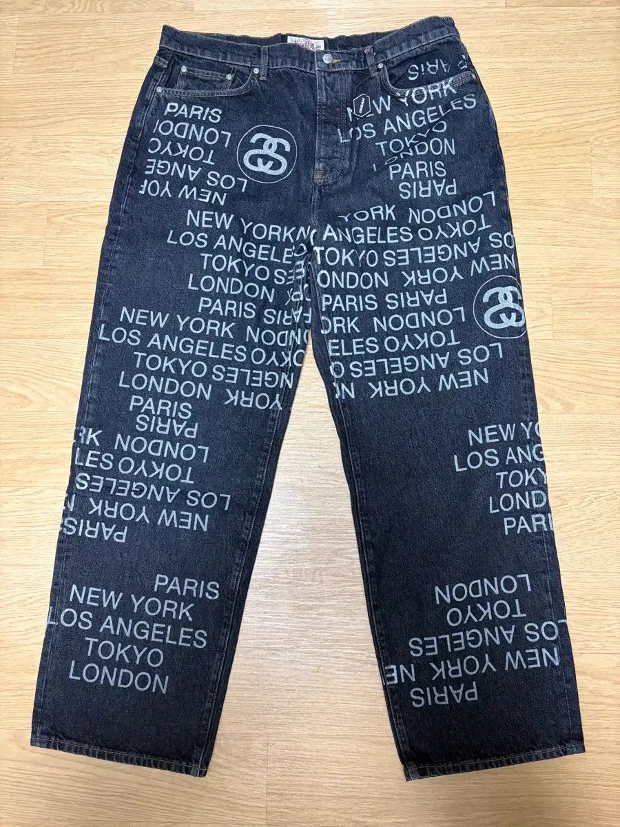 STUSSY BIGオールジン シティ デニム パンツ 36サイズ 新品