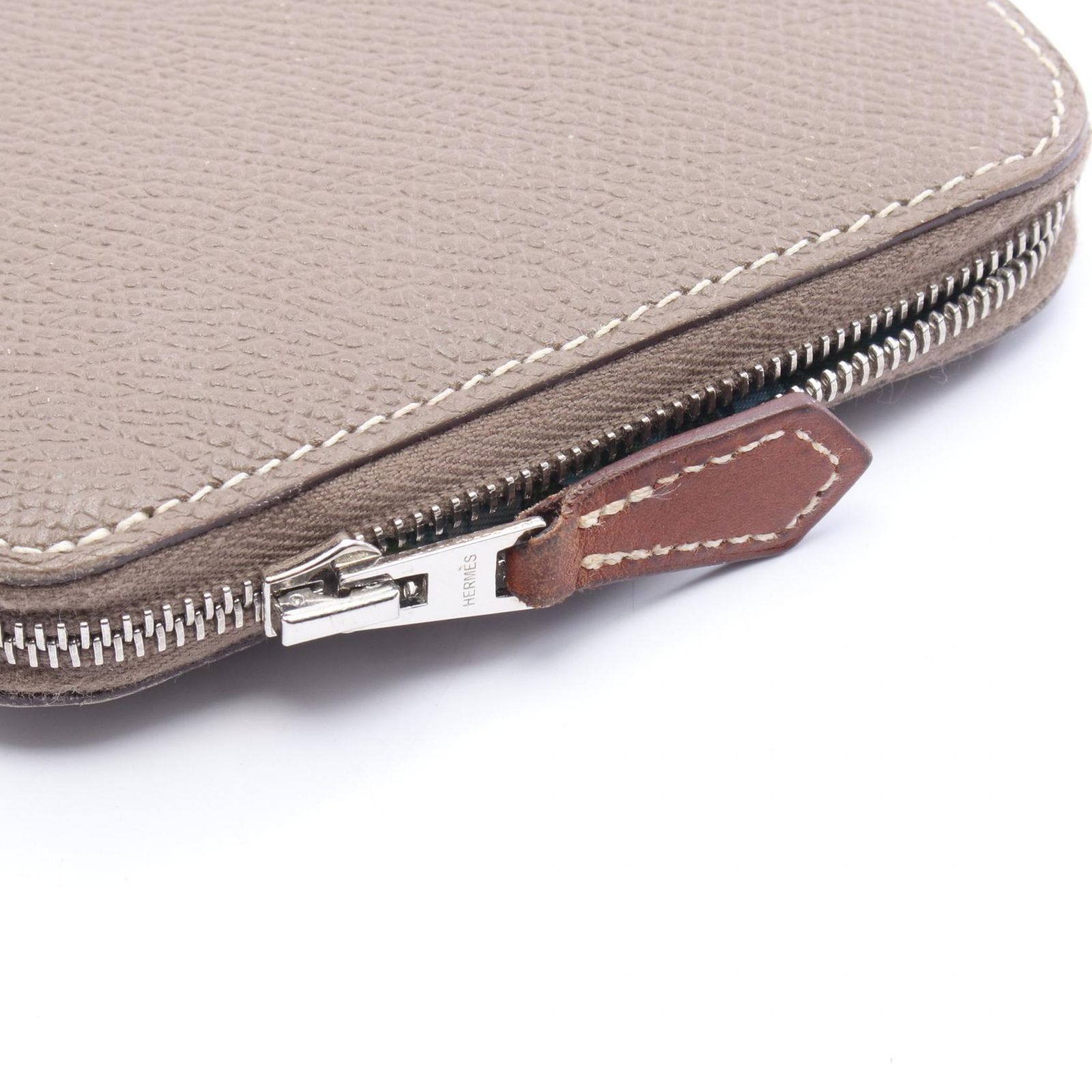 エルメス HERMES ラウンド長財布 アザップロング シルクイン 