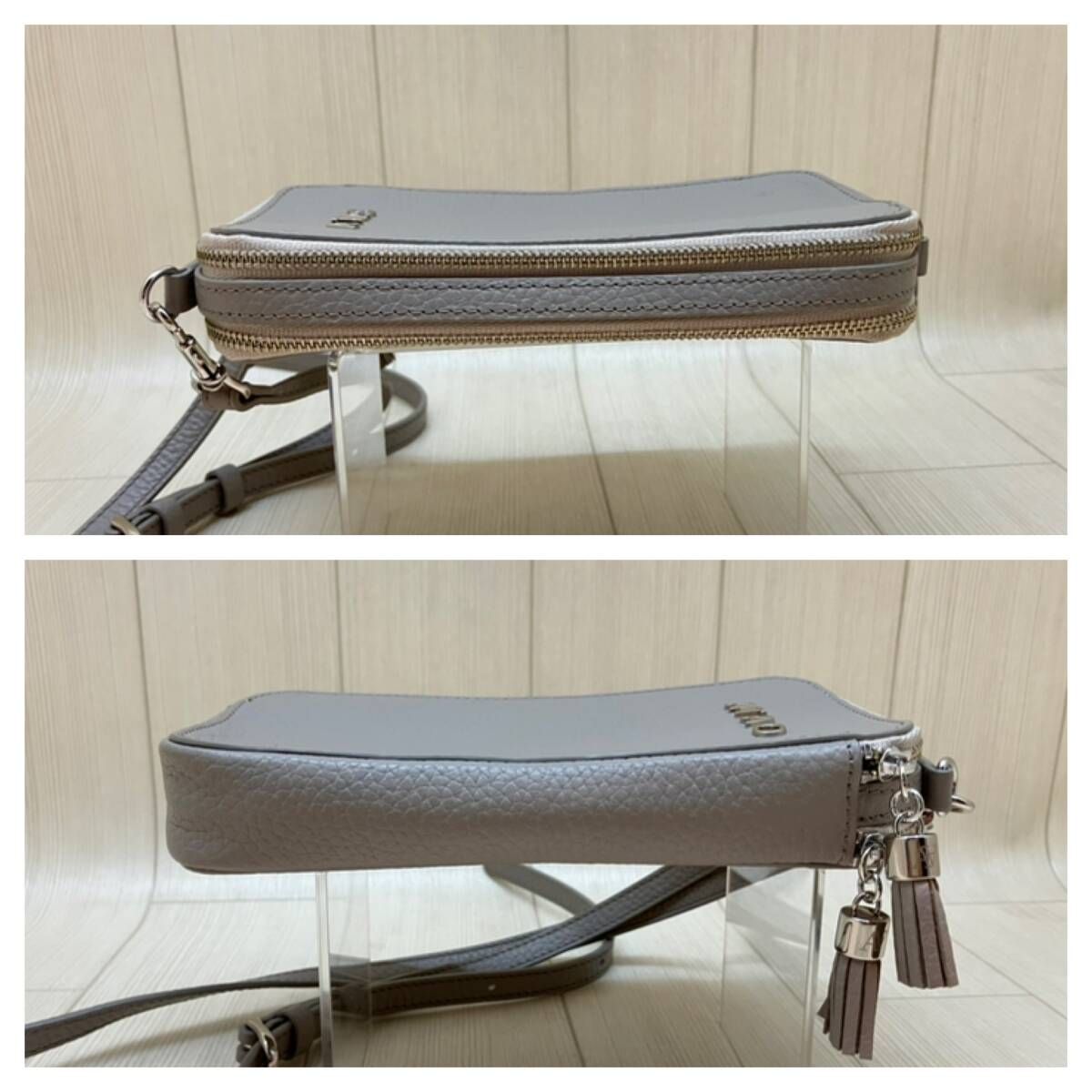 ☆ ATAO アタオ ショルダーバッグ スマホショルダー グレー系 通年 