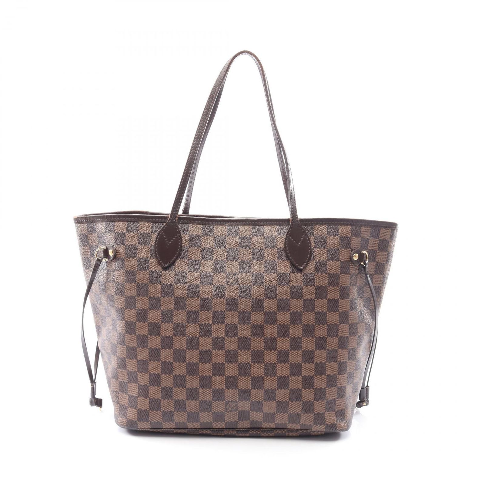 ルイ・ヴィトン LOUIS VUITTON トートバッグ ネヴァーフルMM N51105 PVCコーティングキャンバス レザー ネヴァーフルMM レディース Used B
