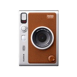 【新品/在庫あり】FUJIFILM instax mini Evo チェキ USB Type-C対応 ブラウン 富士フィルム ハイブリッドインスタントカメラ