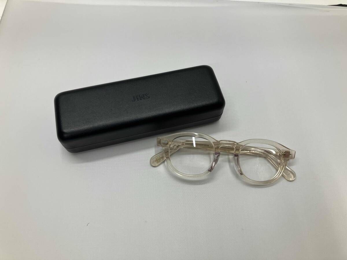 【ケース付き】 moscot モスコット メガネ クリア lemtosh 44