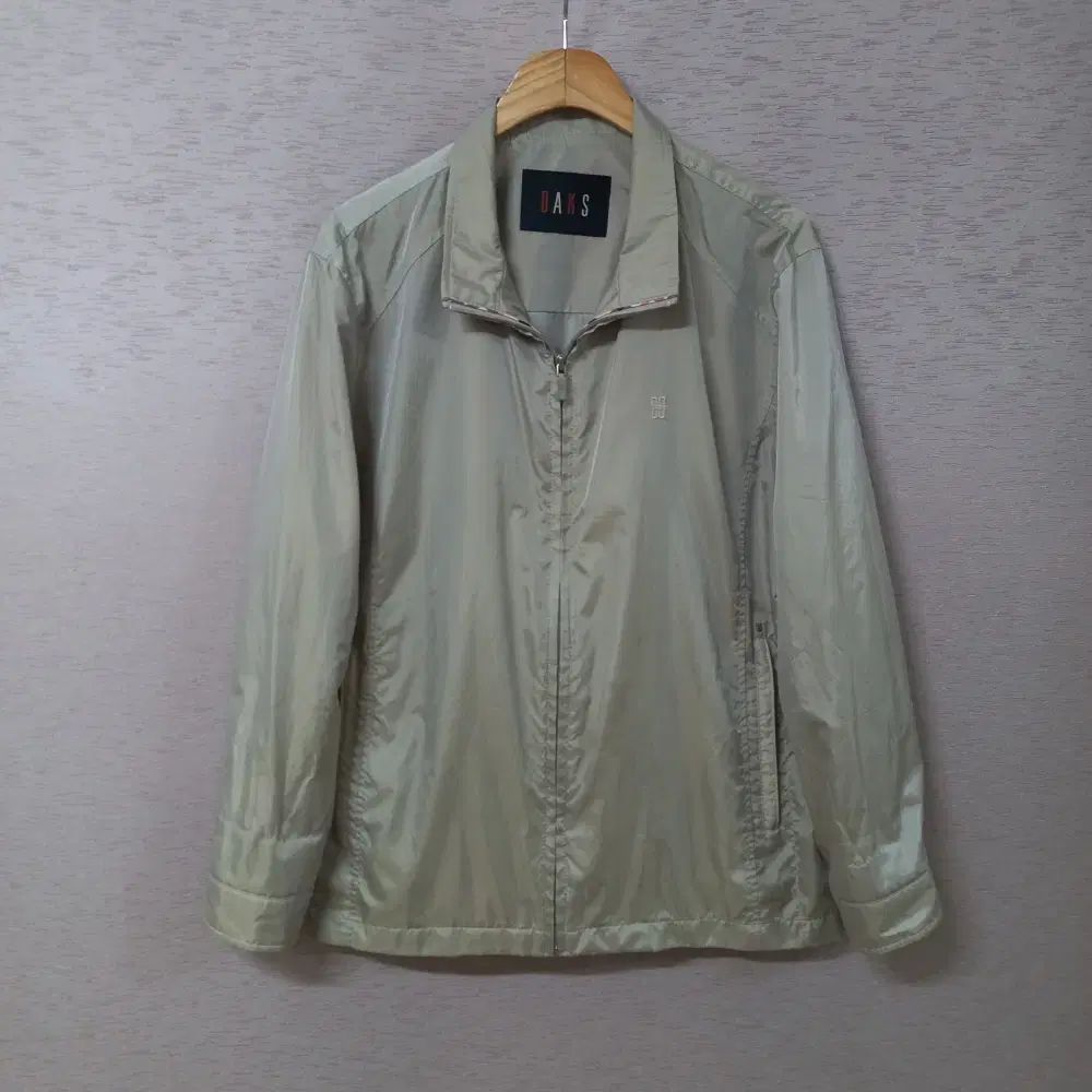 B5-12/DAKS ベージュ ジップアップ ジャケット メンズ