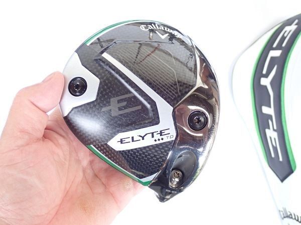 【ヘッドのみ】 キャロウェイ ELYTE Triple Diamond TD ドライバー 9度 純正カバー付