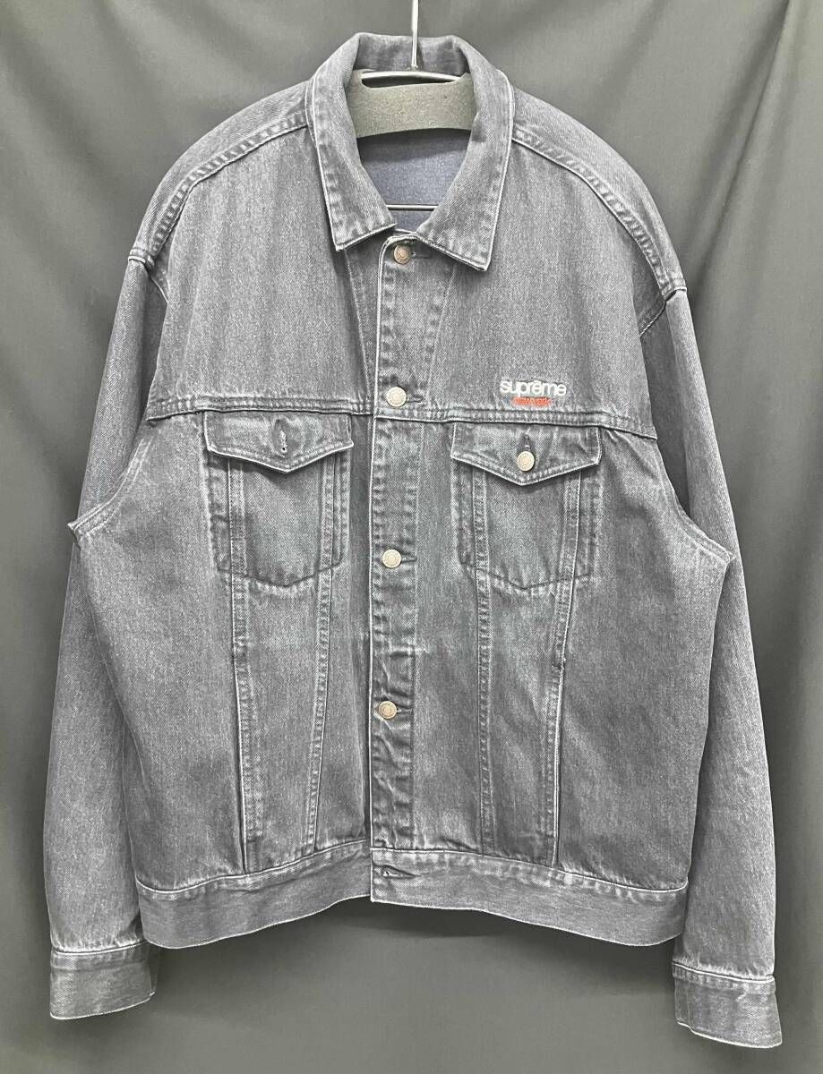 26SS Supreme Gジャン(デニムジャケット) denim trucker jacket サイズL グレー系 シュプリーム