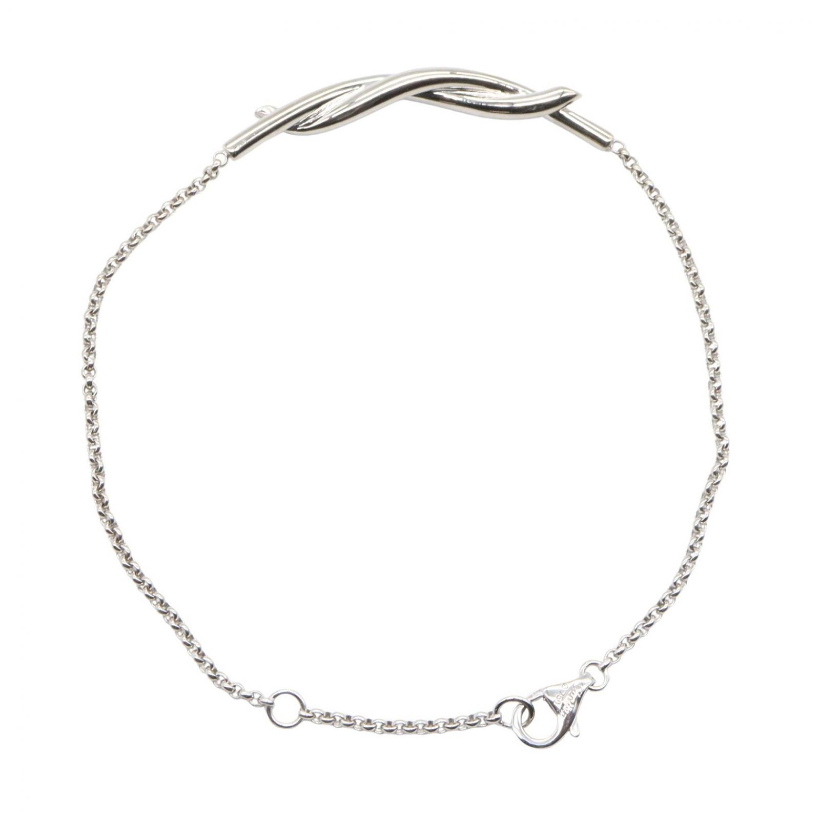 カルティエ CARTIER ブレスレット アントルラセ ブレスレット 腕回16 