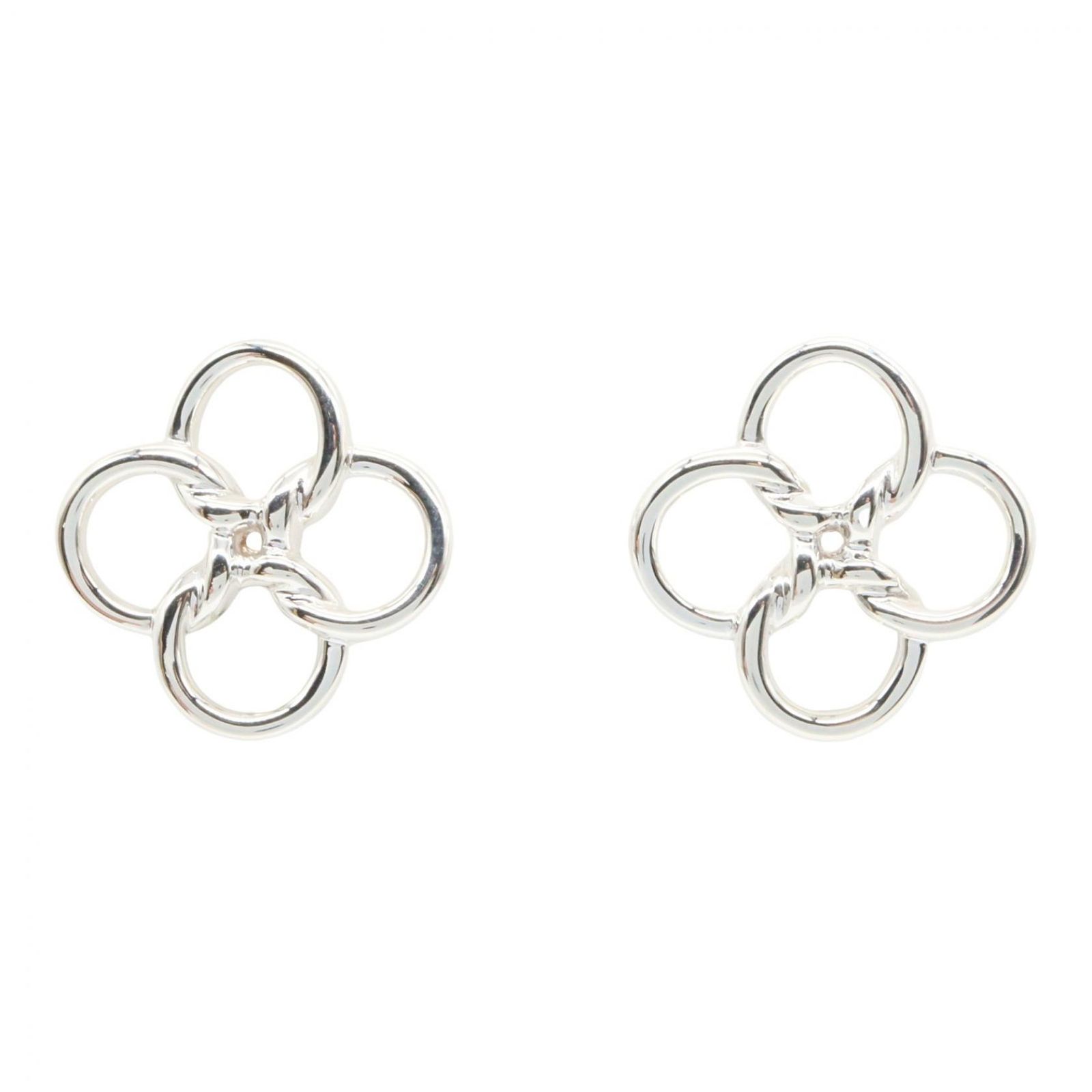 ティファニー TIFFANY&CO イヤリング クアドロフォリオイヤリング シルバー925 クアドロフォリオイヤリング レディース Used A