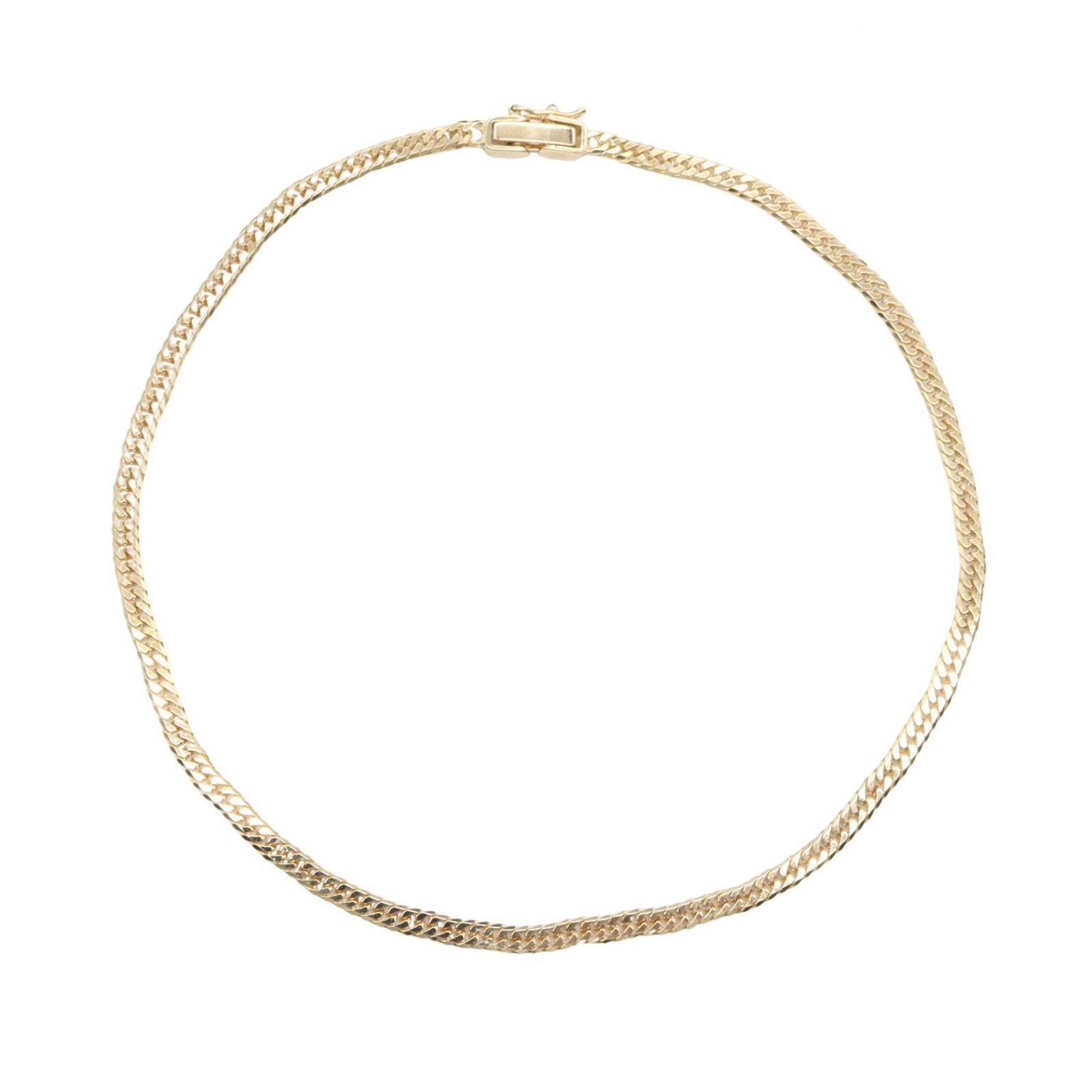 ジュエリー JEWELRY ブレスレット 6メンW キヘイ ブレスレット 6メンWキヘイ 5.0g 腕回23㎝ K18(イエローゴールド) キヘイブレスレット ユニセックス Used A