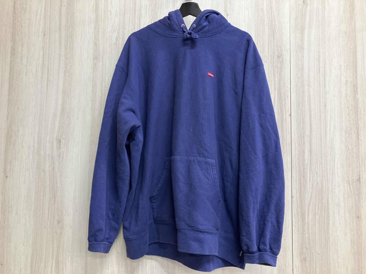 Supreme シュプリーム パーカー small box logo XLサイズ パープル
