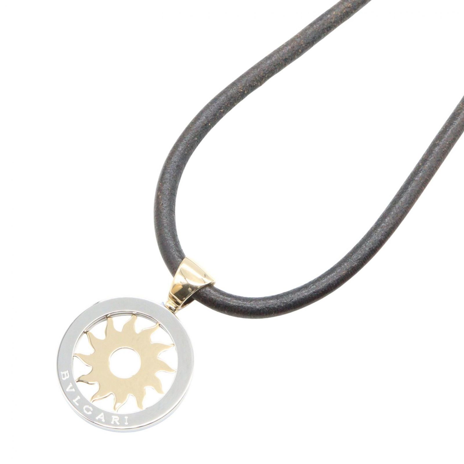 ブルガリ BVLGARI ネックレス トンドサン ネックレス 首回49.5cm K18（イエローゴールド） トンドサン ネックレス ユニセックス Used A