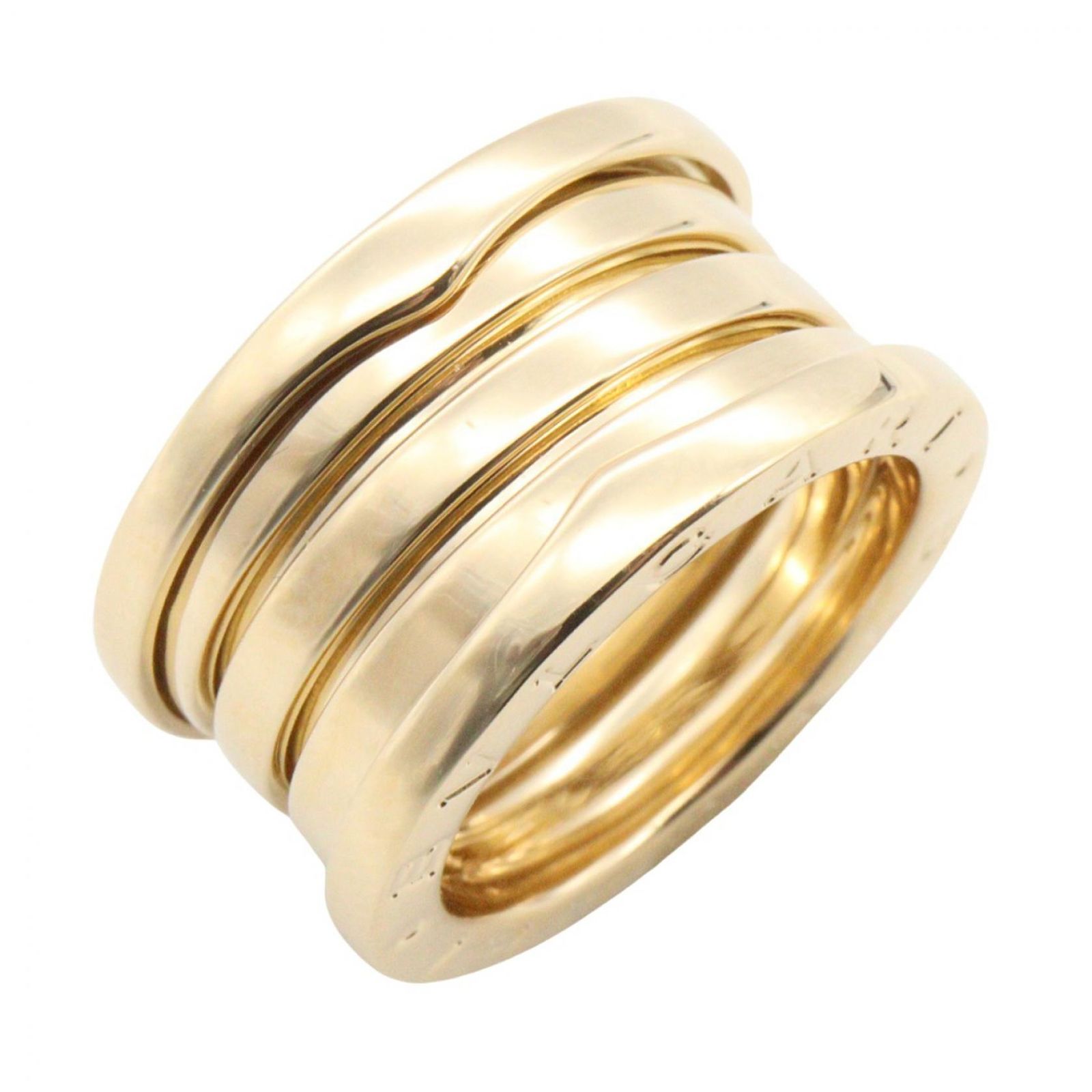 ブルガリ BVLGARI リング・指輪 B-zero1 ビーゼロワン リング 4バンド K18（イエローゴールド） B-zero1 リング 4バンド ユニセックス Used A