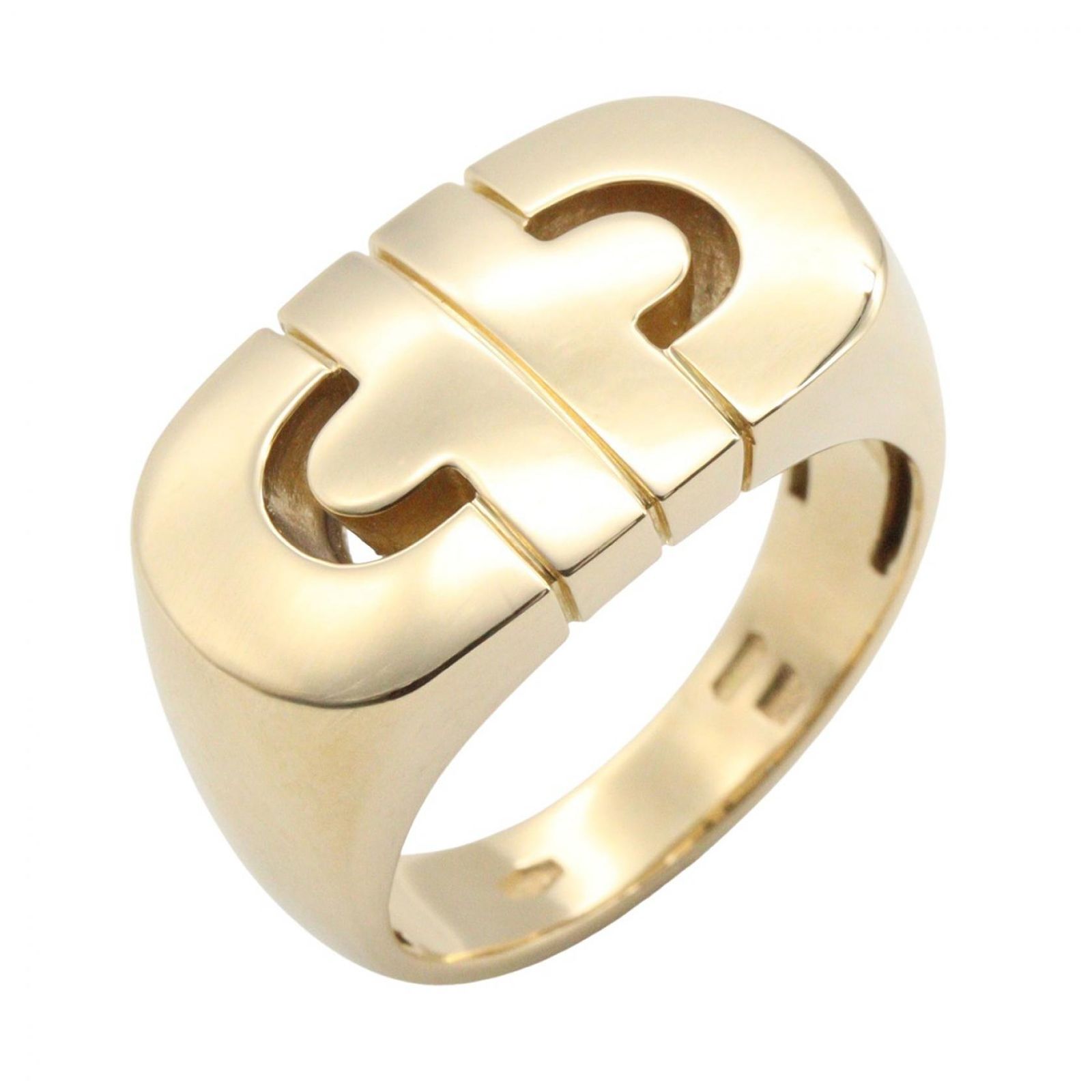 ブルガリ BVLGARI リング・指輪 パレンテシ リング K18（イエローゴールド） パレンテシ リング レディース Used A