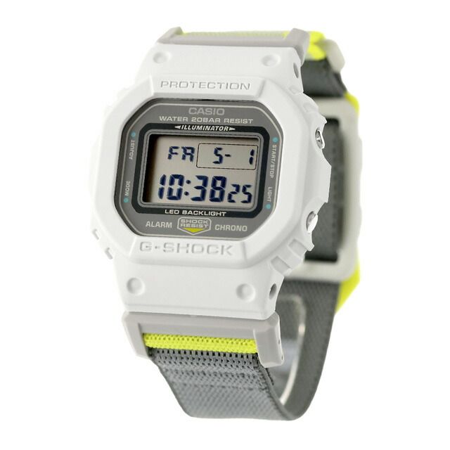 【新品】カシオ CASIO G-SHOCK 腕時計 メンズ DW-5600MNC-7A8DR NEW CLOTH BANDシリーズ