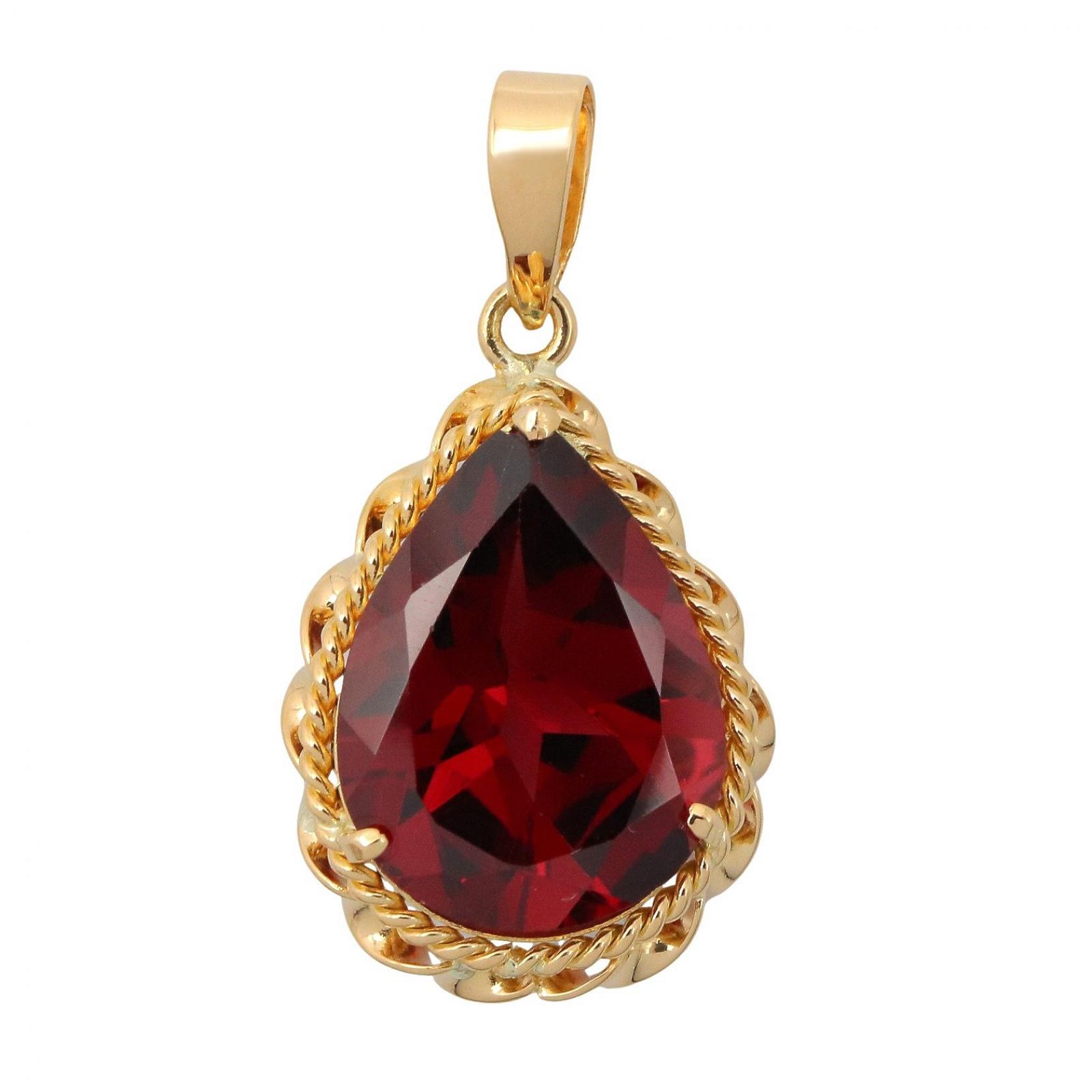 ジュエリー JEWELRY ペンダントトップ 色石 トップ 色石 1.6g K18（イエローゴールド） トップ レディース Used A
