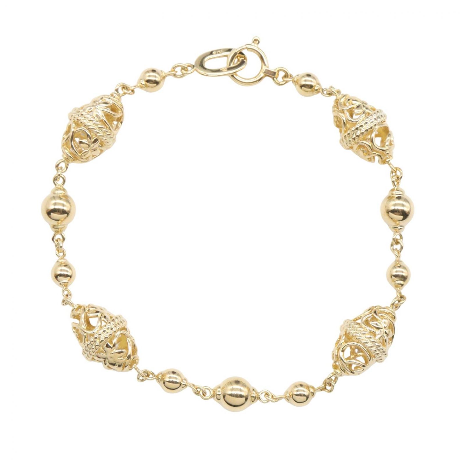 ミキモト MIKIMOTO ブレスレット ブレスレット 腕回16㎝ K18（イエローゴールド） ブレスレット レディース Used A