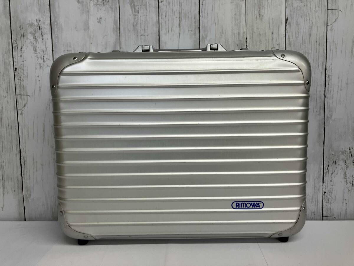 RIMOWA アタッシュケース リモワ ダイヤルロック 書類カバン シルバー