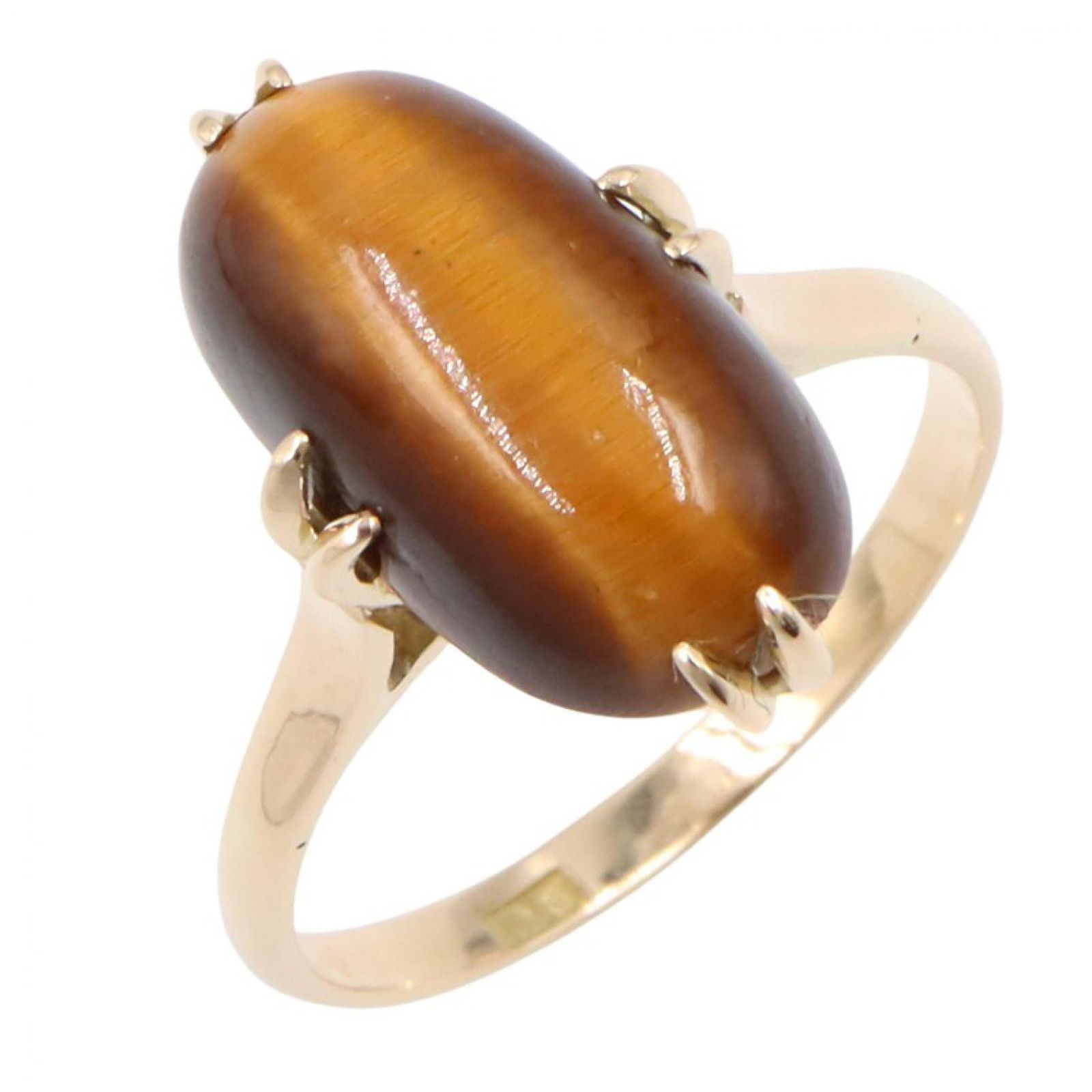 ジュエリー JEWELRY リング・指輪 色石 リング 色石 3.45g #12.5 K18（イエローゴールド） リング レディース Used A