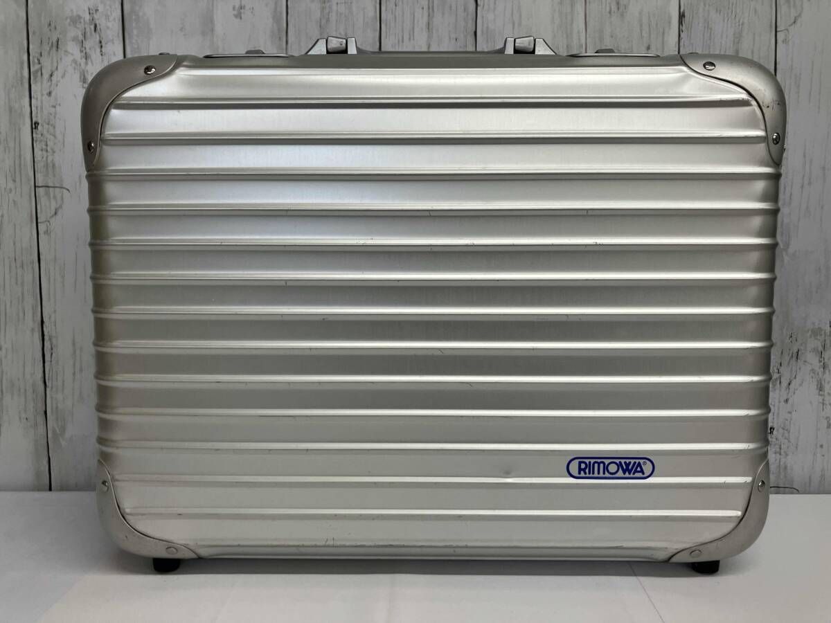 RIMOWA アタッシュケース　シルバー 廃盤 希少 RIMOWA リモワ アタッシュケース シルバー アルミニウム