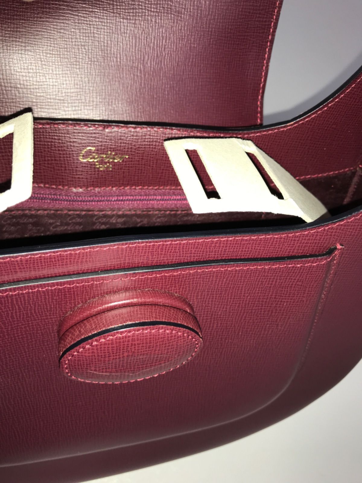 ANY Cartier カルティエ 肩掛け ヴィンテージ マストラインターン 