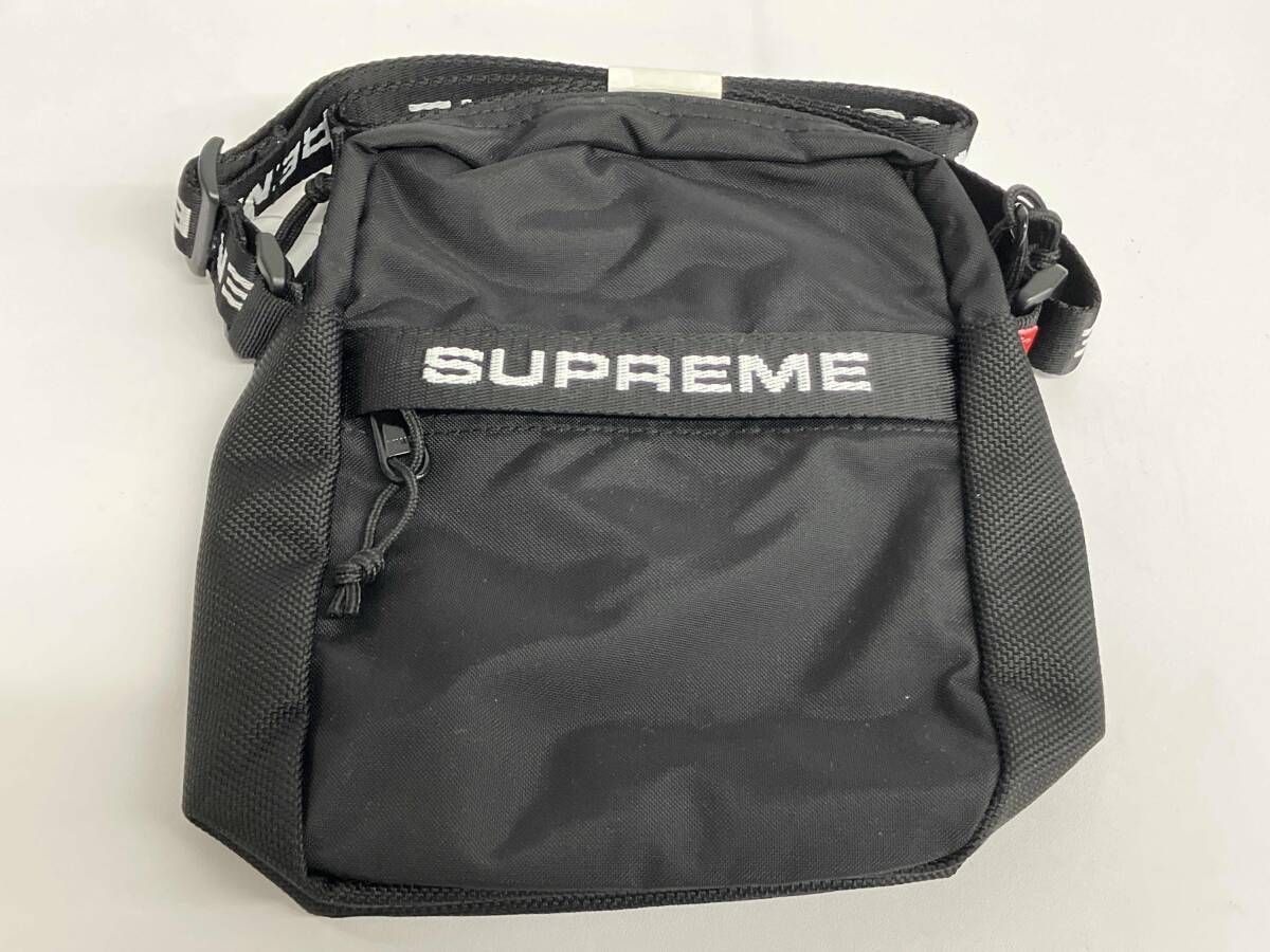 Supreme ショルダーバッグ シュプリーム ブラック ナイロン ミニショルダー FW22