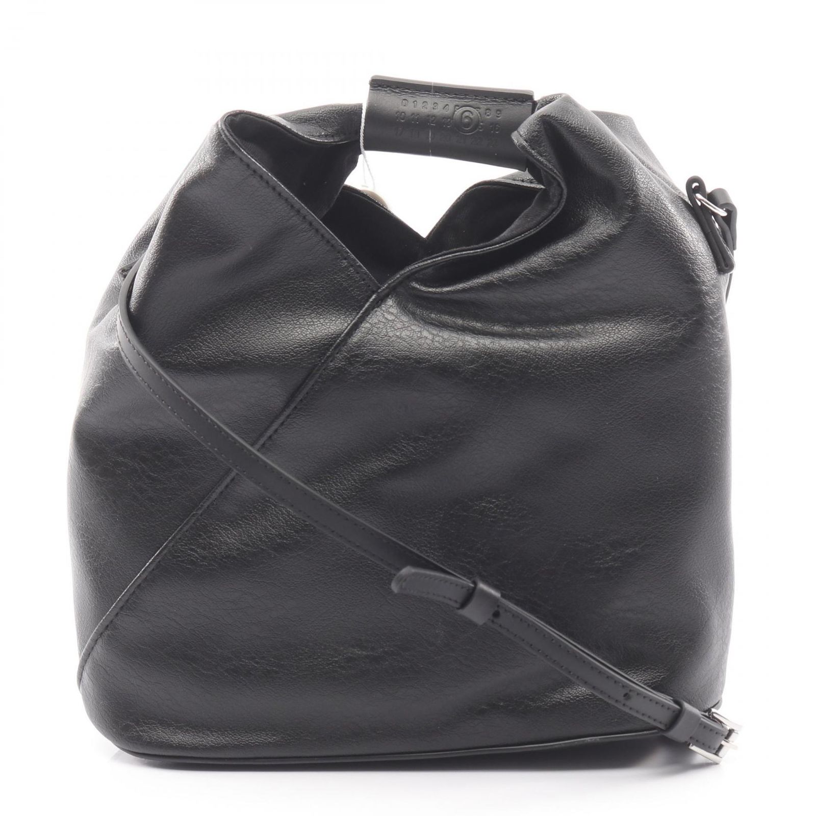 エムエムシックス MM6 ショルダーバッグ JAPANESE ジャパニーズ 2WAY SB6WD0026P8396T8013 ブラック レザー ジャパニーズ 2way ショルダー レディース 新品