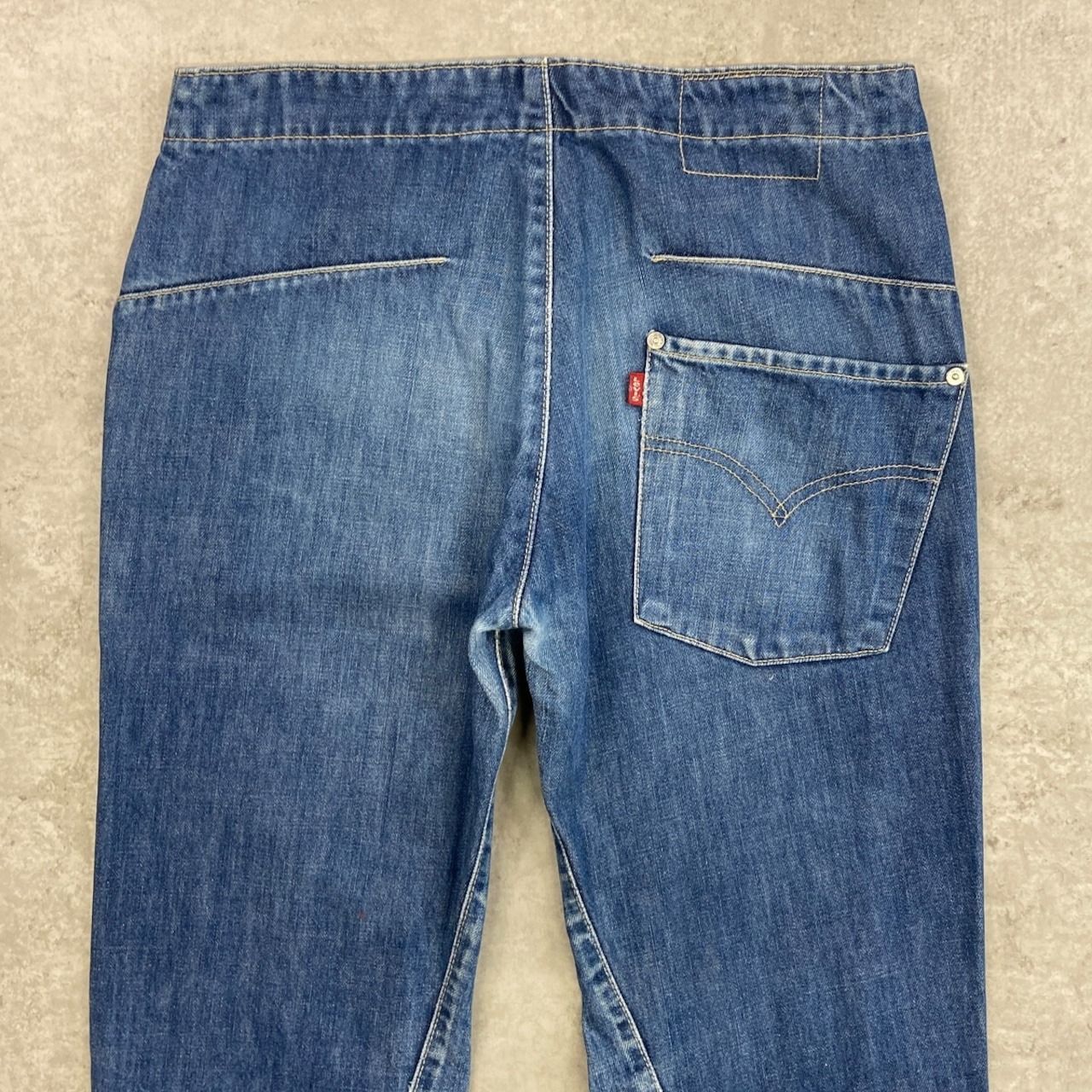 00年代 Levi's ユーロリーバイス ENGINEERED JEANS 立体裁断 変形