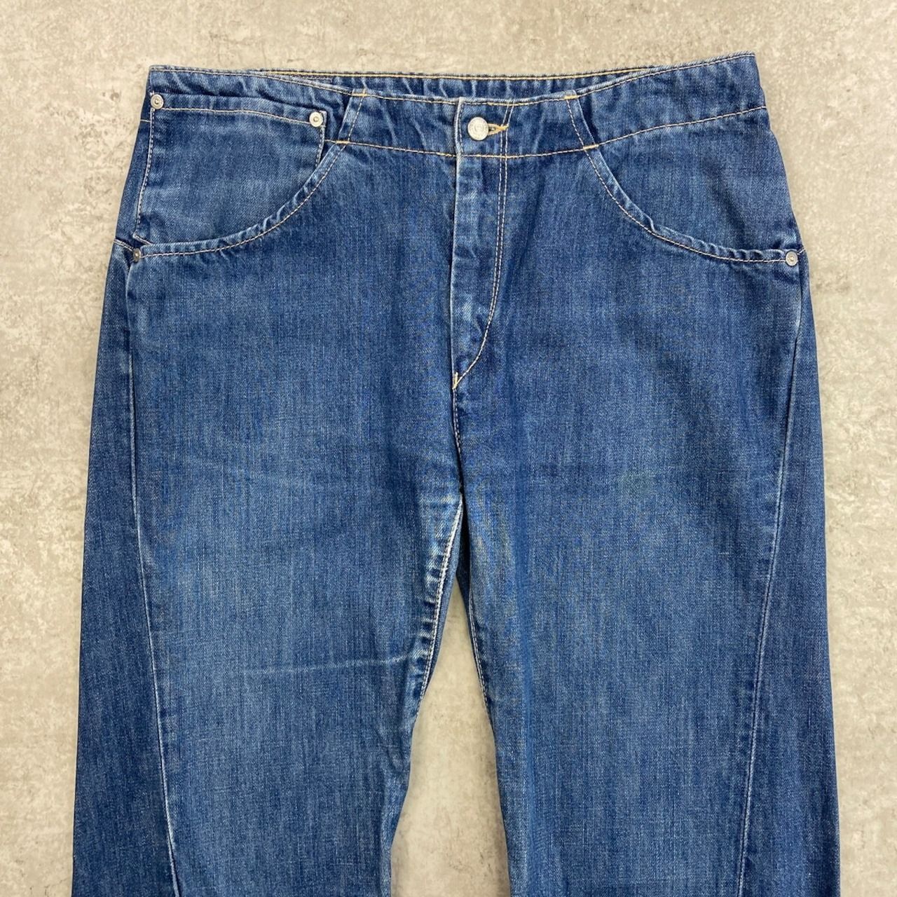 00年代 Levi's ユーロリーバイス ENGINEERED JEANS 立体裁断 変形