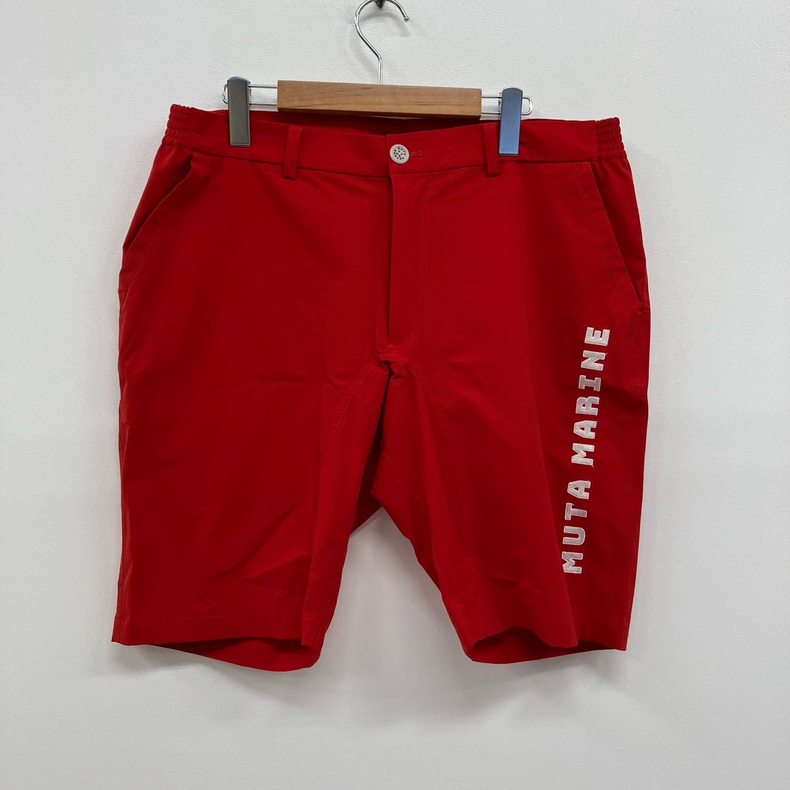 【イオン広店】 中古 MUTA MARINE | ムータマリン ショートパンツ MOVEFITハーフパンツ MMMK-444063 レッド 【107】