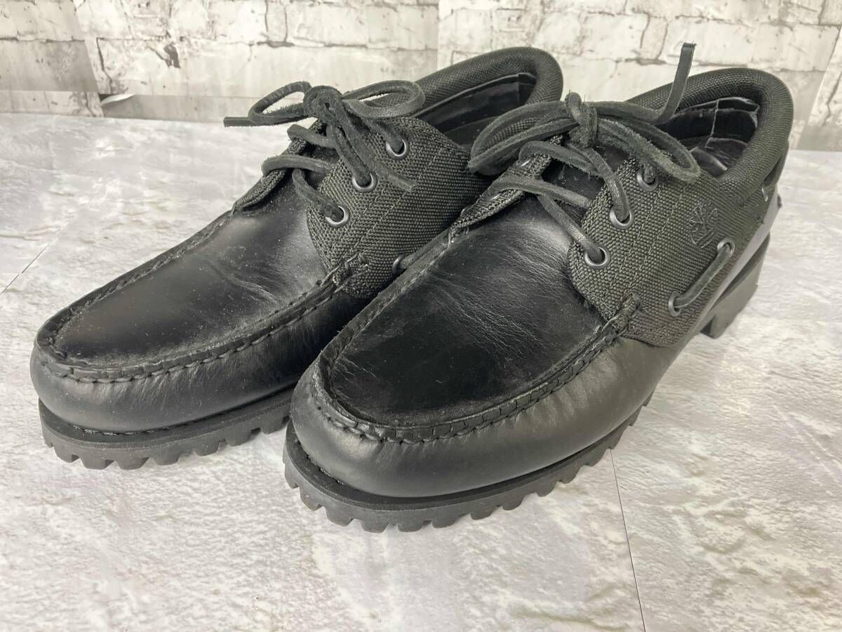 TIMBERLAND authentic handsewn 3 eye boat shoes ティンバーランド