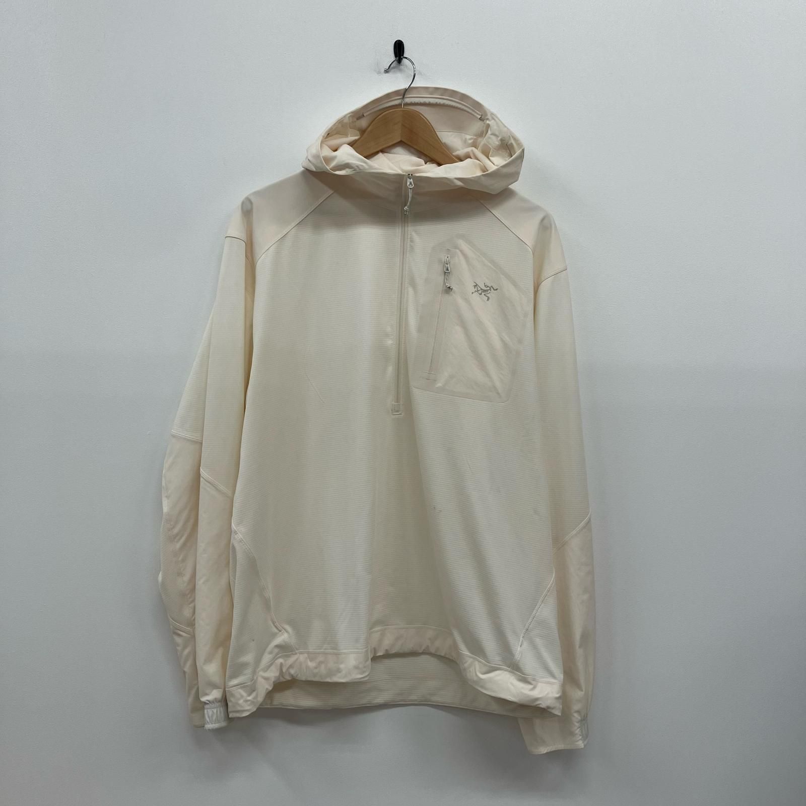 【イオン広店】 中古 ARC'TERYX | アークテリクス パーカー Konseal SL Pullover Hoody X000009807-0125 アイボリー サイズ：L 【100】 イオン広店】 中古 ARC'TERYX | アークテリクス パーカー Konseal SL