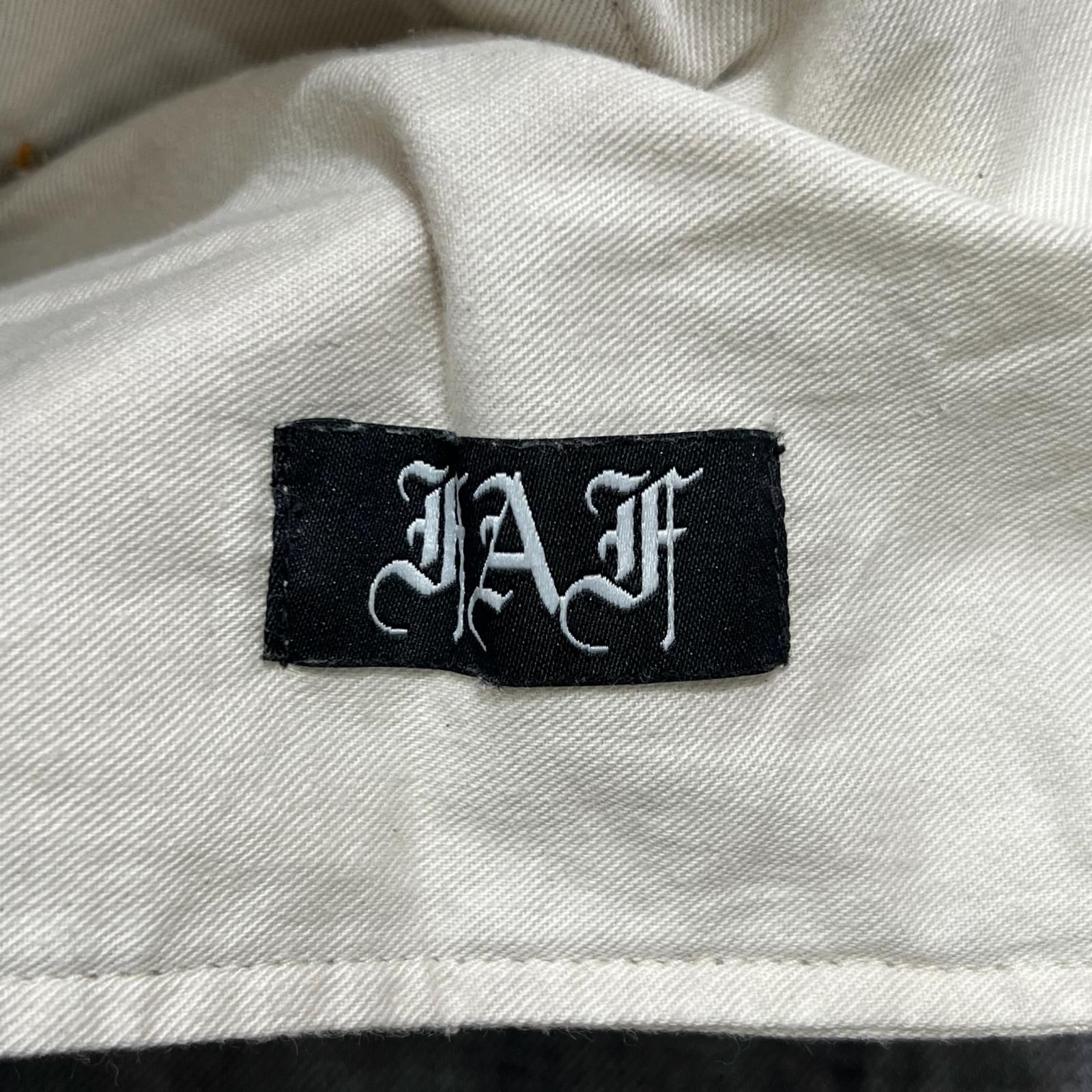 FAF(Fake As Flowers) CAMO AGED DENIM PANTS カモエイジドデニム