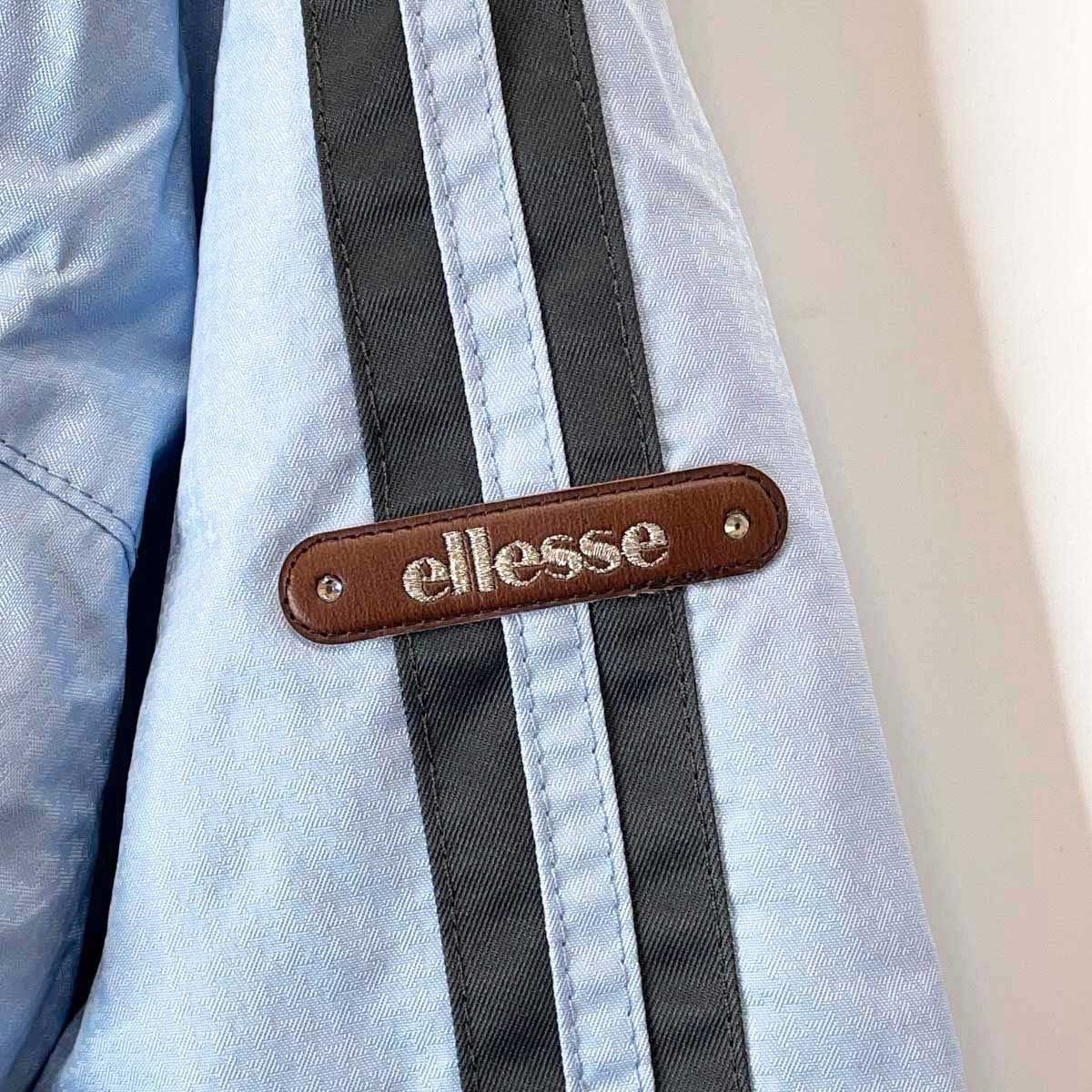 上下セット] エレッセ スキーウェア ジャケット パンツ M ブルー