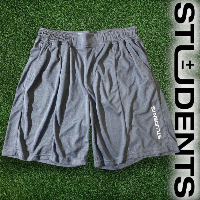 STUDENTS GOLF スチューデンツゴルフ ジョーンズ サイドロゴ ストレッチ ショートパンツ イージーショーツ ゴルフウェア 070-3132001 定価1.4万 グレー ▲028▼60508w05