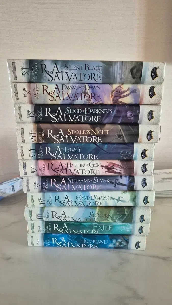 R A Salvatore Legend of Drizzt 英文版